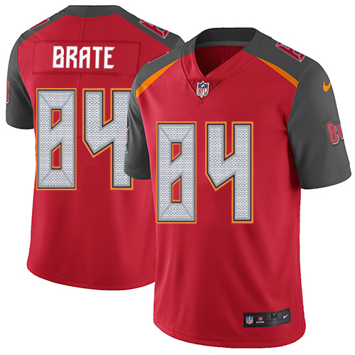 Nike Buccaneers #84 Cameron Brate Red Team Color Youth Stitched NFL Vapor Untouchable Limited Jersey - Click Image to Close